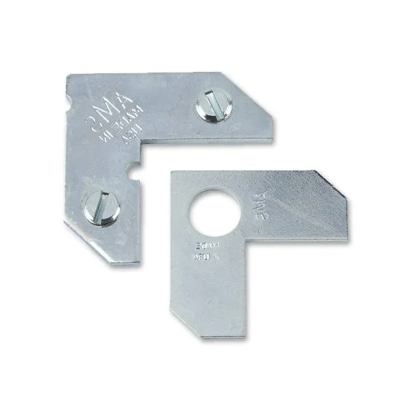 Schroef Hoekverbinders + Blinde Plaat HRT014B - per 100 sets van 4