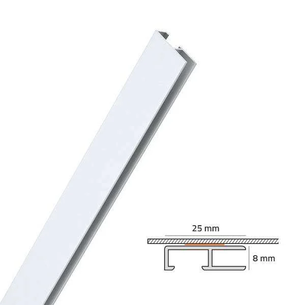 Ophang Fotopaneel Profiel HRP08 - Per Lengte